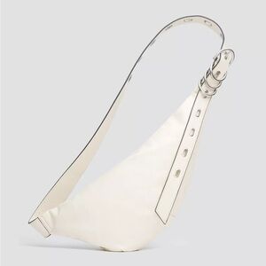 rag & bone White Leather Sling Bag